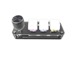 Teclado para juegos de 3 teclas, miniteclado USB de 3 teclas, teclados mecánicos para juegos de PC Everley891