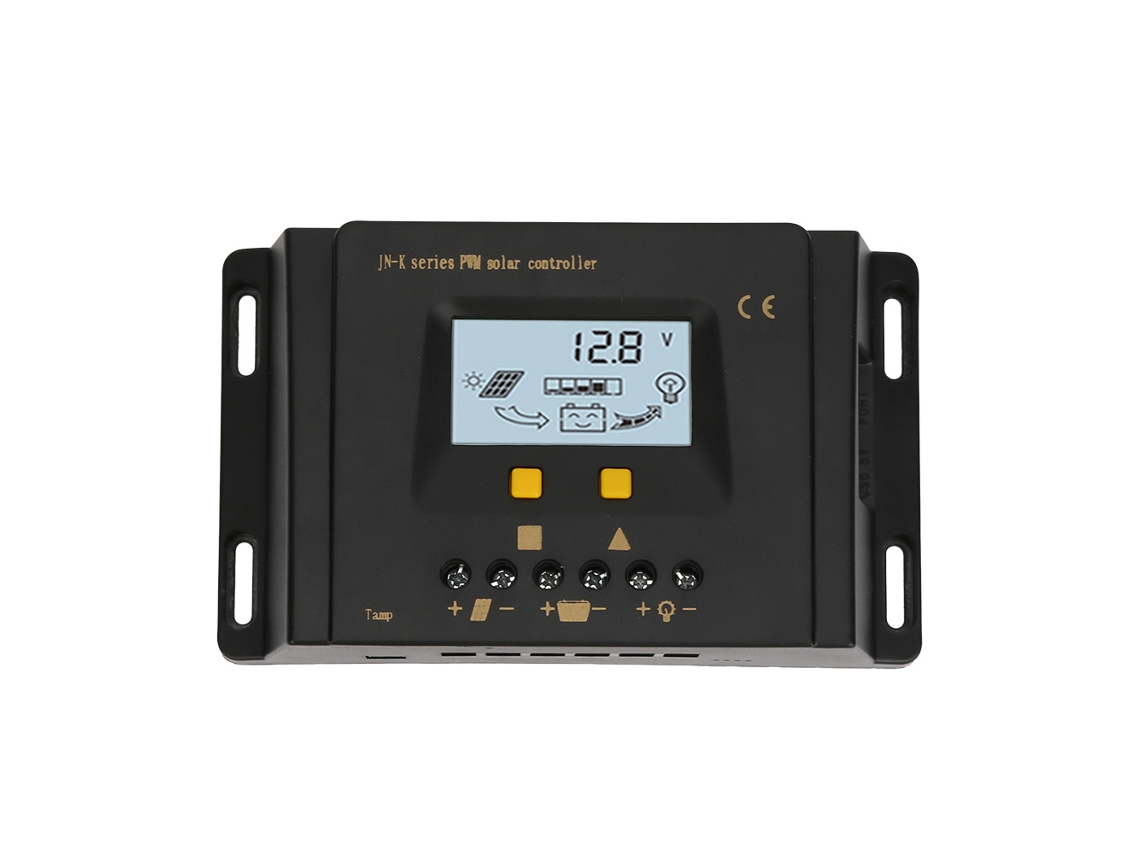 2026-regulador De Carga Solar Pwm 12v 24v 20a Identificación Automática Controlador De Energía Solar