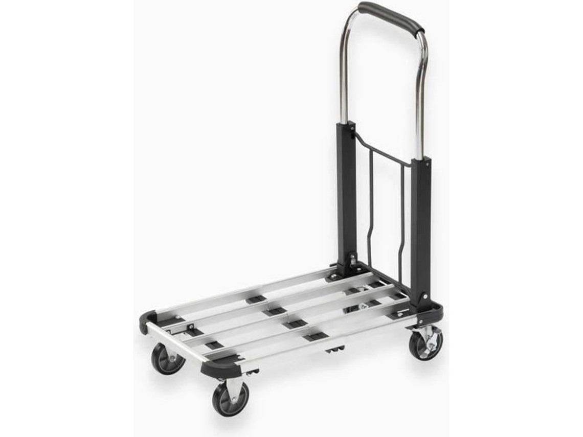 Carro de plataforma plegable de aluminio Meister de 150 kg