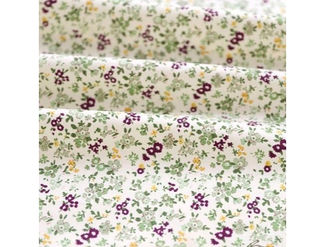 Tela De Tela De Tela De Tela De Algodón Floral Fresco De Algodón Floral Para La Cama 47 (7)