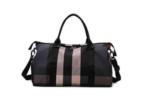 Bolsa Deportiva De Viaje, Bolsa De Deporte, Bolsa De Gimnasio, Bolsa De Fin De Semana Para Avión, Bolsa De Playa, Bolsa De Noche, Negro ZMDECQNA