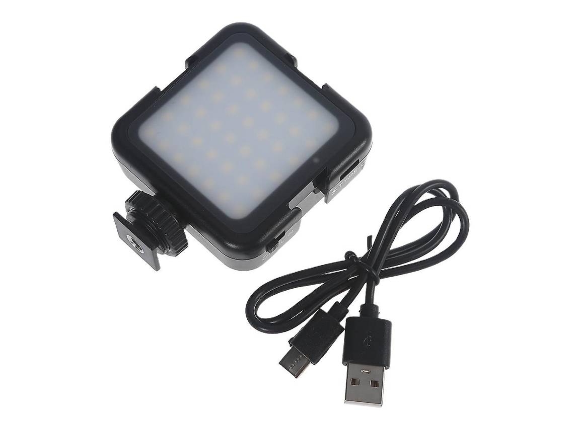 Luz llevada de la cámara de la luz de vídeo con la fotografía del panel de la lámpara del relleno de Vlog del zapato frío 3 ALLINLESS