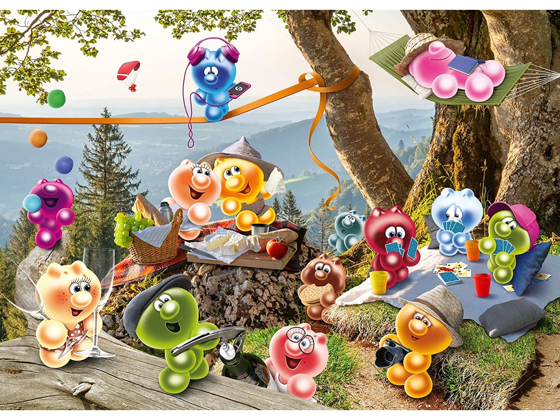 Rompecabezas Ravensburger Gelini - Picnic - 1000 piezas