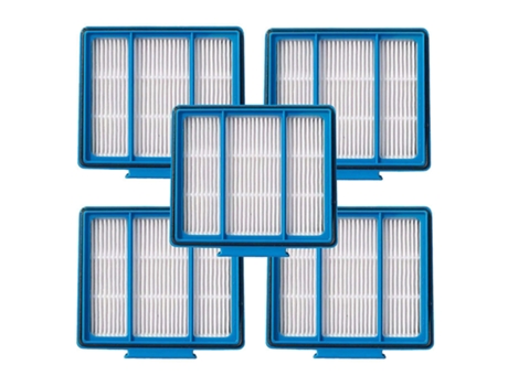 Acessórios de Aspirador Filtro Hepa de repuesto de 5 piezas para Robot Fit Iq Robot R101Ae Rv1001Ae Ur1005Ae