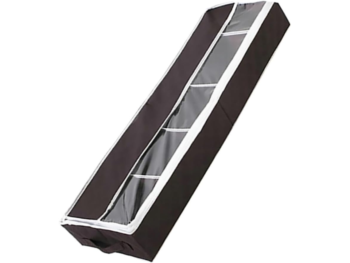 Zapatos Plegable Tejida 1 Unidad Almacenamiento Portátil Compartimentos Ideal Espacios Debajo Caja Tela No