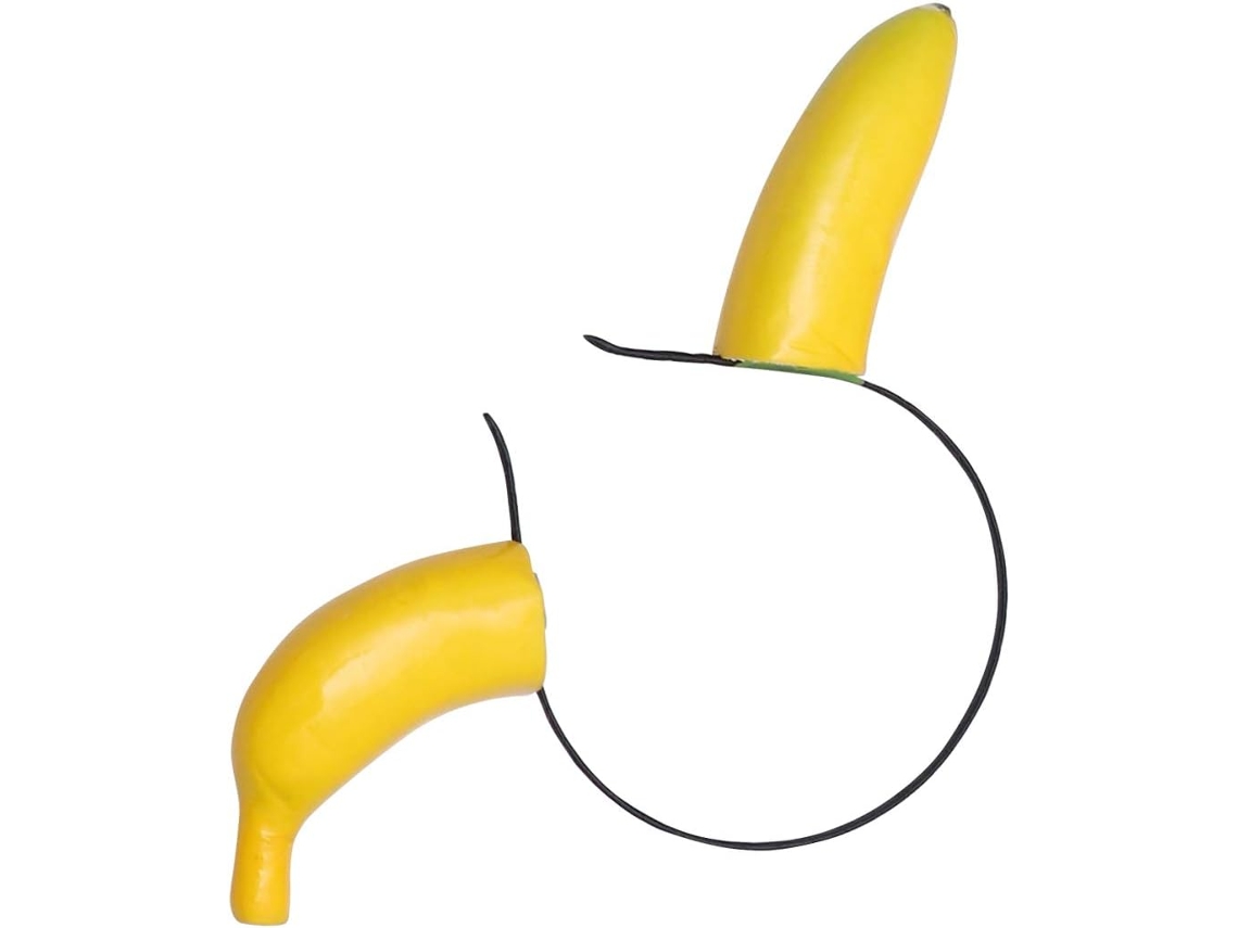 Serrage-tête Banane En Mousse Pour Mujers, Accessoire De Fête Drôle Y Ligero, Diadema Couvre-chef