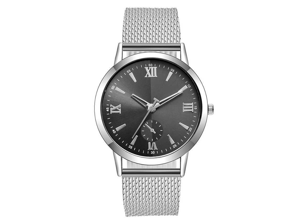 Reloj De Pulsera Analógico De Cuarzo Unisex Vansvar Con Correa De Plástico Y Esfera Redonda.