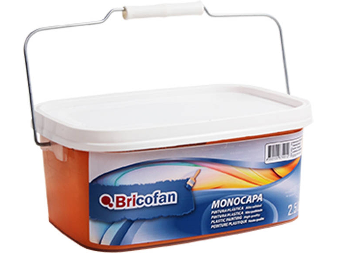 Pintura Plástica Monocapa COFAN Naranja Tostado (2.5 L)