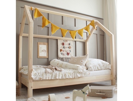 Rachel Bois Plataforma PETITS-MEUBLES Contrachapado Beige (209x99x140)