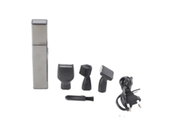 Sportsman Recargable 4 En 1 Trimmer Multifuncional Para Cejas, Patillas, Barba Y Pelo Nasal