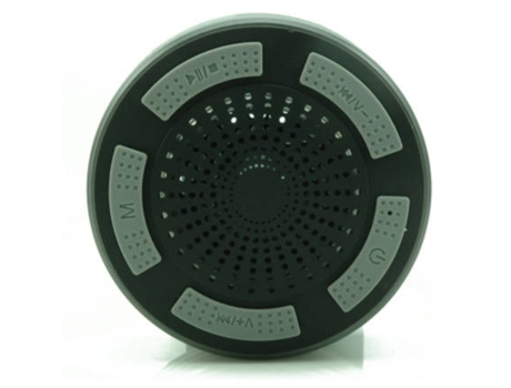 Altavoz de ducha Altavoz Bluetooth resistente al agua Radio de ducha inalámbrica certificada Ipx7 con subwoofer de sonido de alta definición BISBIS...
