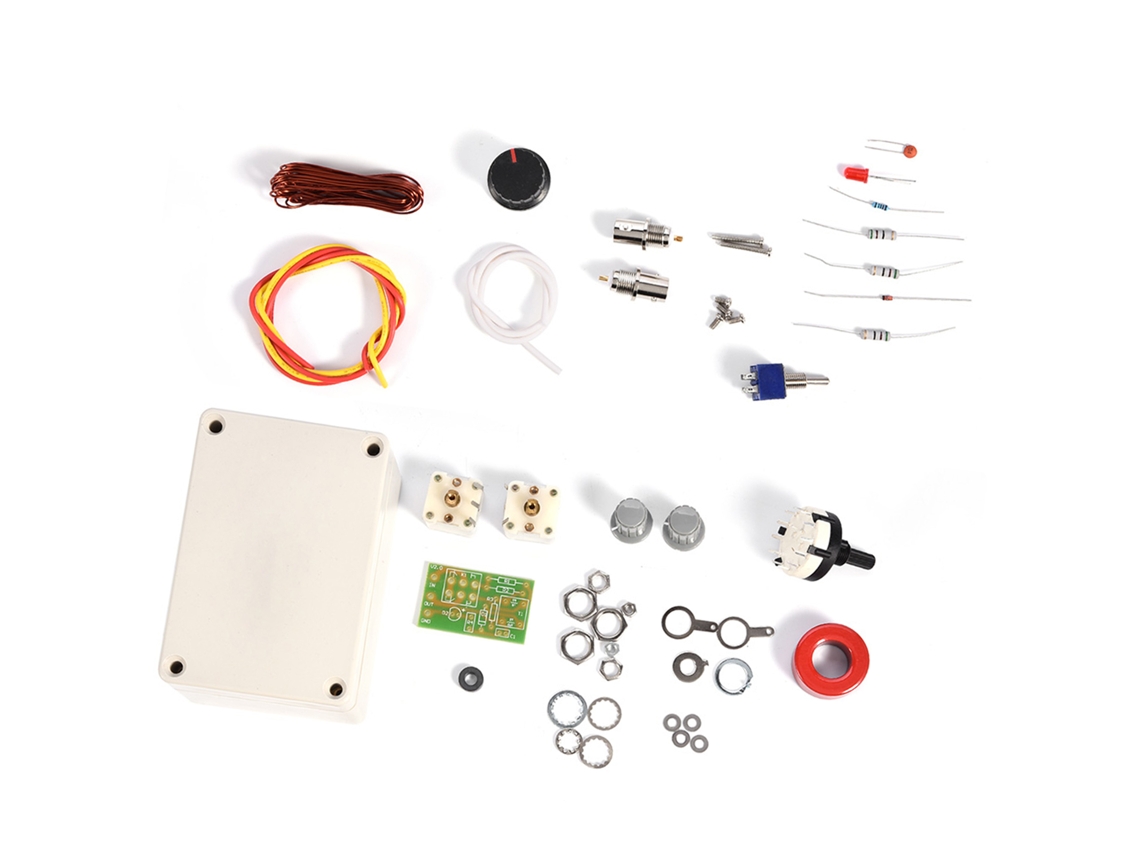 Kit De Sintonizador De Antena Manual Diy De 1-30 Mhz Para Radioaficionados Qrp Con Antena De Red T De 15 W Y 30-300 Ohmios.