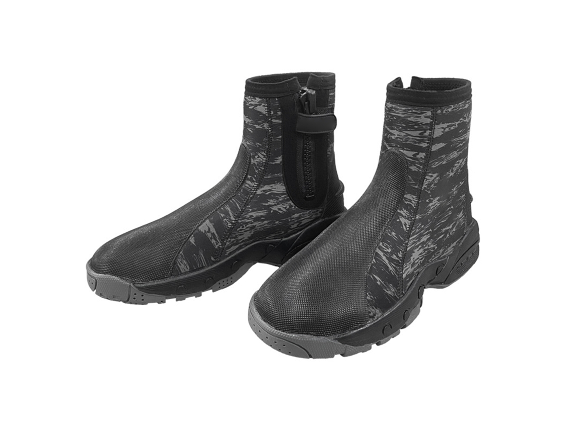 Botas De Buceo De Neopreno De 15 Mm Con Cremallera Lateral Antideslizante Para Buceo, Snorkel Y Paddle Surf - Unisex