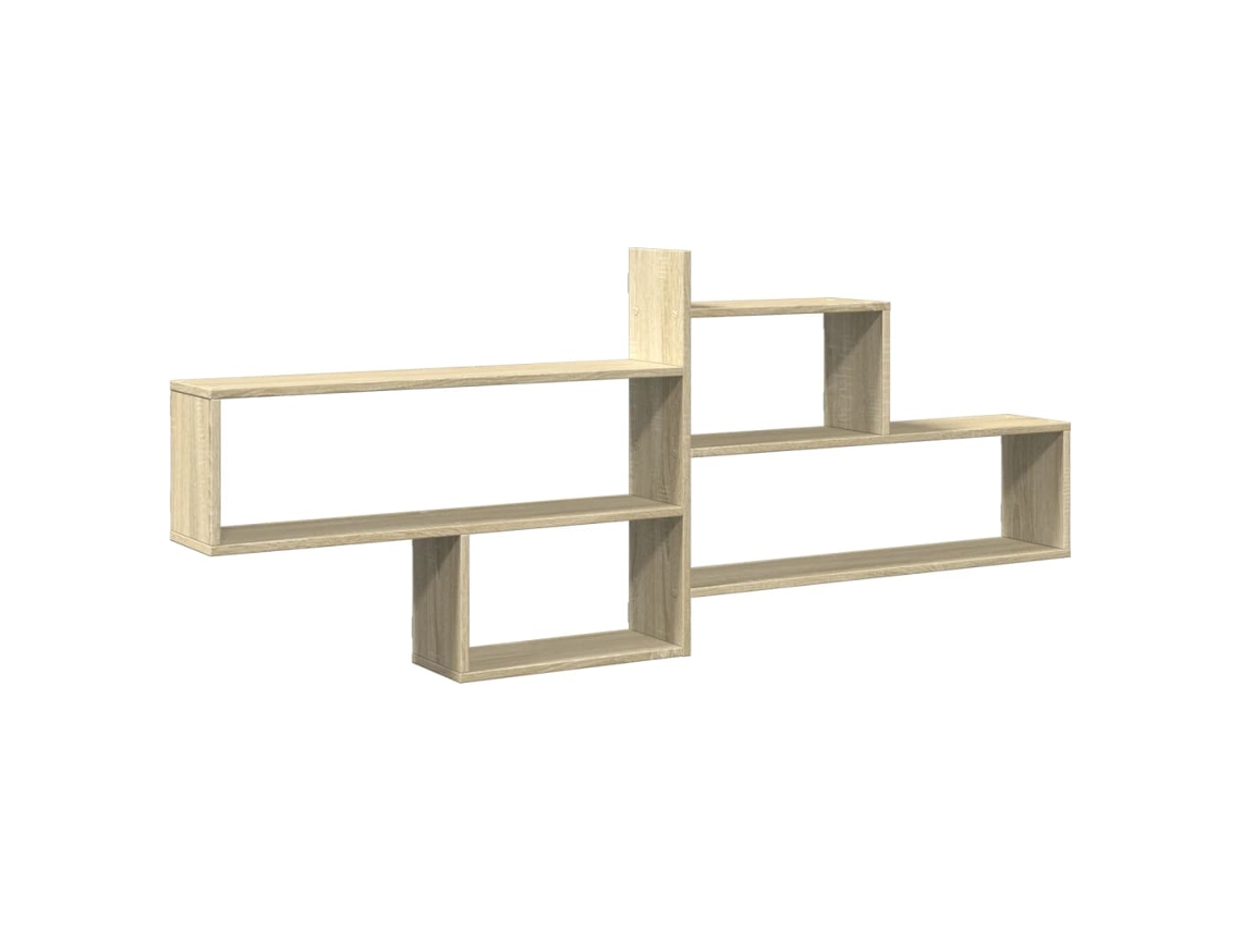 Maison Exclusive - Estantería Pared Madera Ingeniería Roble Sonoma 167,5x18x68 Cm