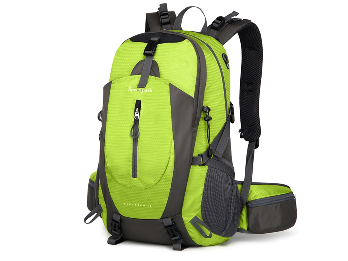 Mochila de senderismo impermeable de 40 l, ligera, para hombres y mujeres, ideal para viajes y acampadas.