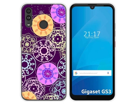 Carcasa Gigaset GS3 TUMUNDOSMARTPHONE Dibujos Multicolor