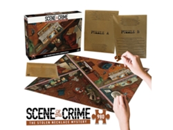 Juego de mesa de rompecabezas de la escena del crimen El misterio del collar robado Goliath Bv
