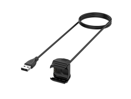 Cable cargador de repuesto de carga rápida USB para Xiaomi Band 5/6 (CA5446B / CA8856), longitud del cable: 1 m (negro)