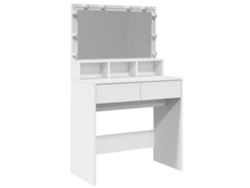 Maison Exclusive - Tocador Con Luces Led Blanco 80x41x134,5 Cm