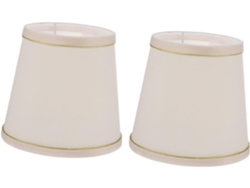 Juego De 2 Protectores De Tela Prácticos Para Lámparas, Difusores De Luz Suave Y Agradable.