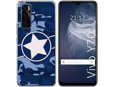 Carcasa Vivo Y70 TUMUNDOSMARTPHONE Camuflaje 03 Multicolor
