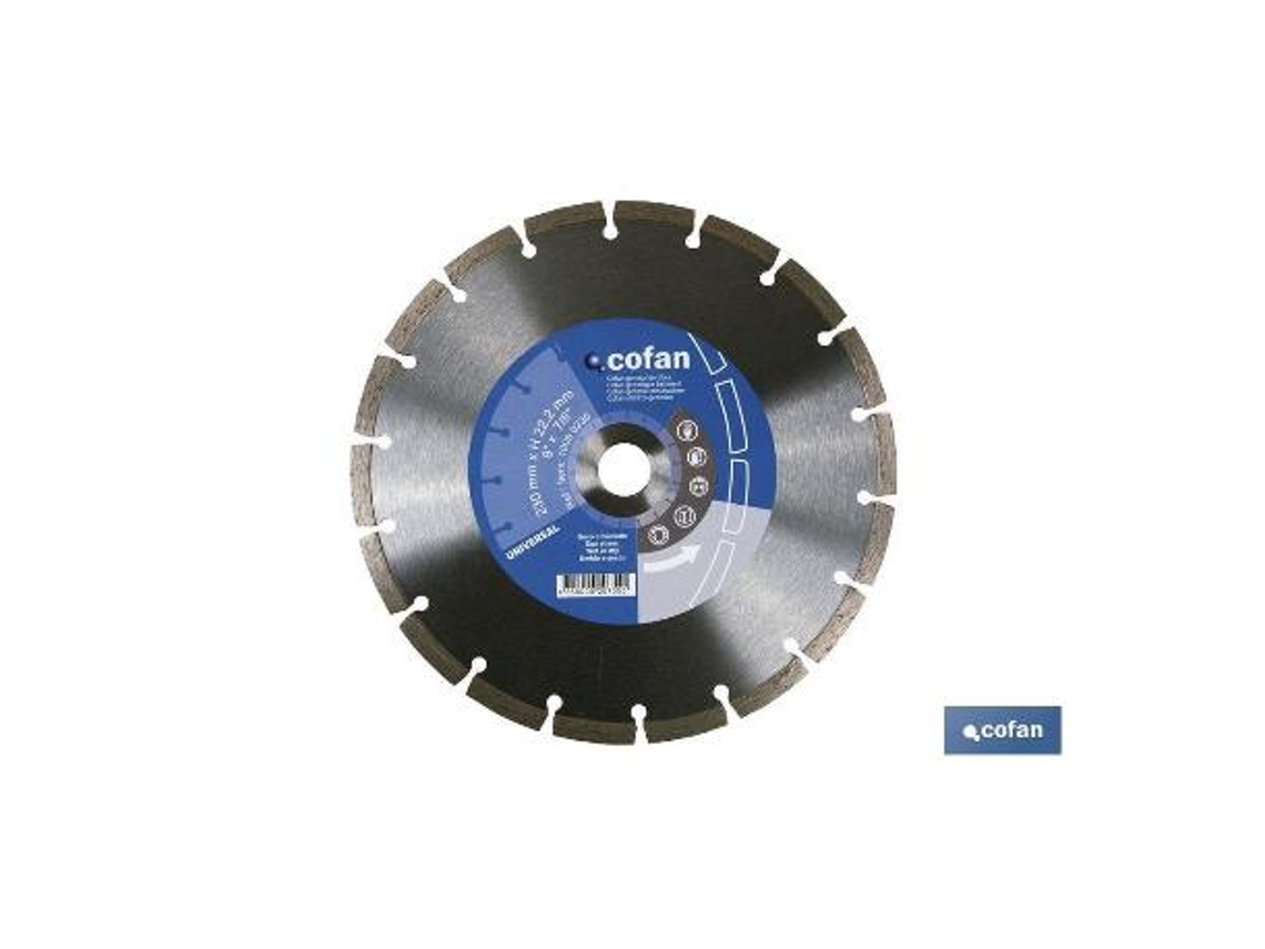 Disco diam. universal basico 230 mm.