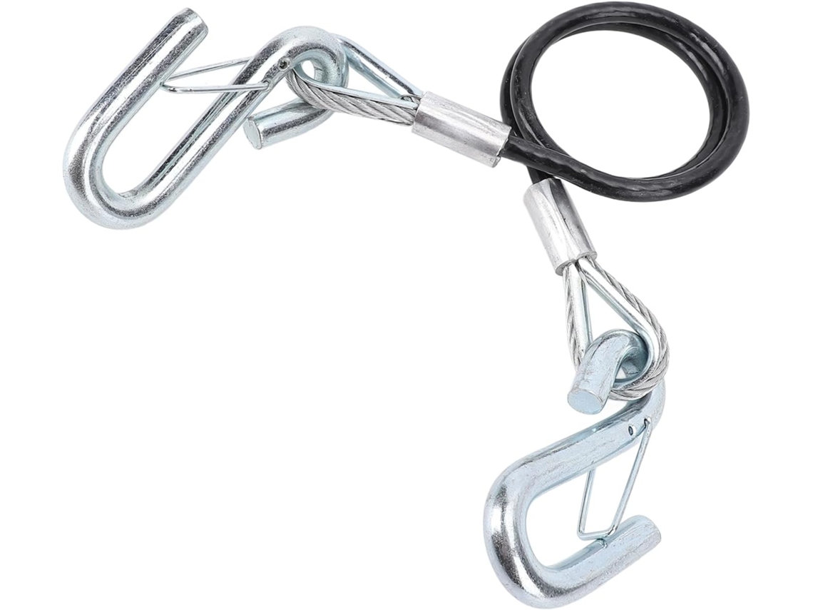 Cable de seguridad ajustable para remolques, capacidad de carga de 3500 lb, 27,6 pulgadas (70 cm). SFUSHOS (1588 kg)