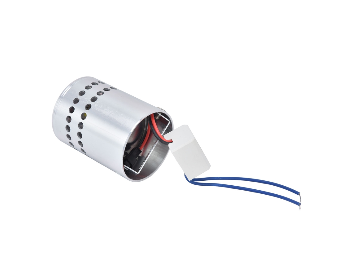 2026-lámpara De Pared Led Espiral Con Agujeros Índice De Renderizado De Color Alto 3w Luz Cálida Para Hogar Hotel 85‑265v