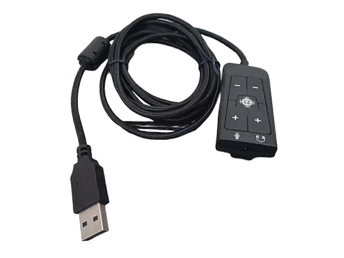 Actualización De Auriculares Con Tarjeta De Sonido Usb A 3,5 Mm