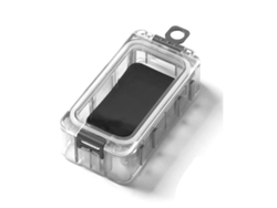 2026rebe-caja De Herramientas De Pesca Con Imán Y Sellado Impermeable, Nocturna Luminosa, Para Alimentos Y Lures, Negro, 1 Pieza