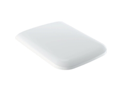 GEBERIT iCon Square WC asiento, blanco, con mecanismo de cierre suave, 571910000