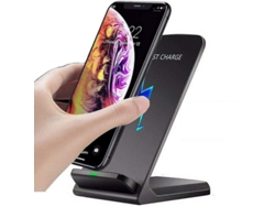 Cargador Sem Fio Note Para Apple, Oneplus, Samsung Yizhood Seda Negro