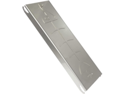 Soporte de acero inoxidable para salmón | Plancha para barbacoa lisa, bandeja para carne, ...