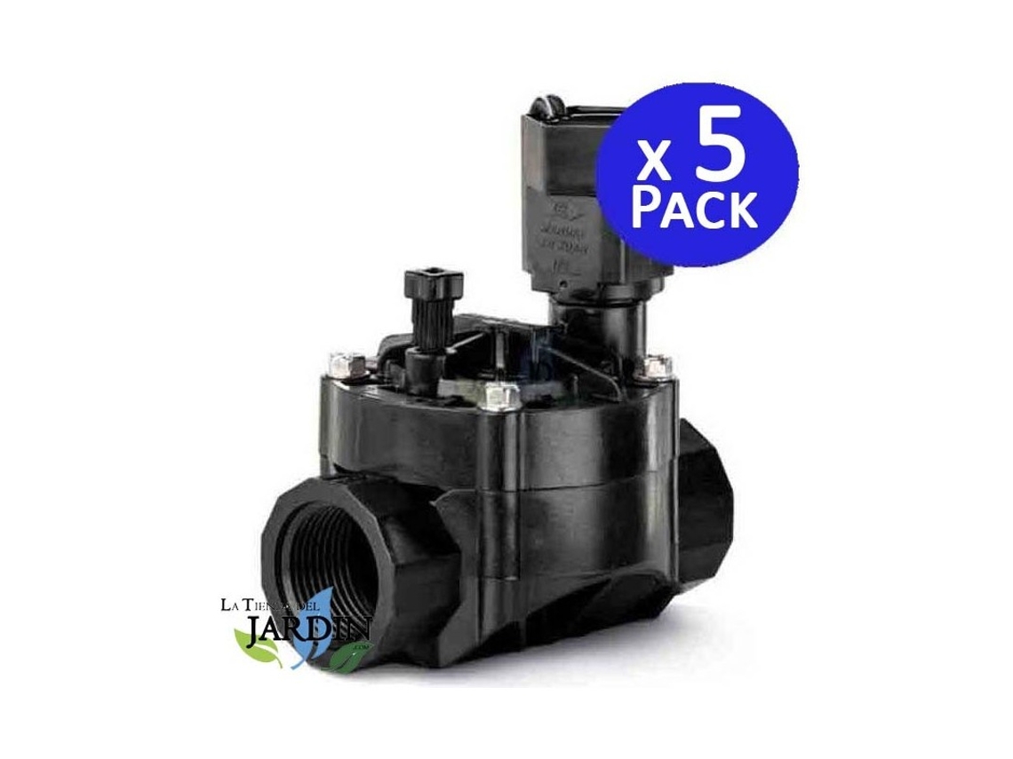 Electrovalvula de Riego 100Hv 1'' 24V RAIN BIRD Pack 5 RAIN BIRD