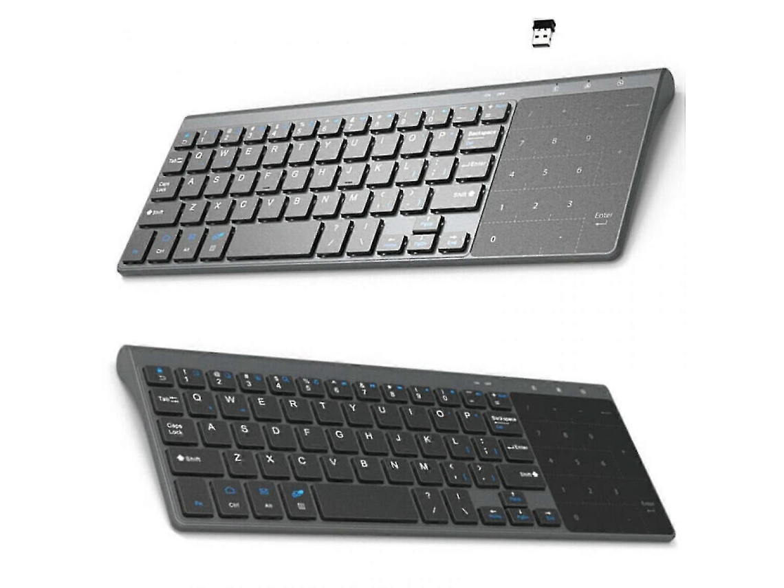 Mini teclado inalámbrico de 2,4 g con panel táctil Ly Ebike