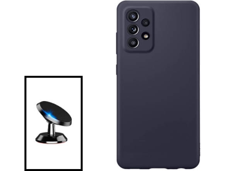Kit Carcasa + Soporte Samsung Galaxy A33 5G GIFT4ME Negro
