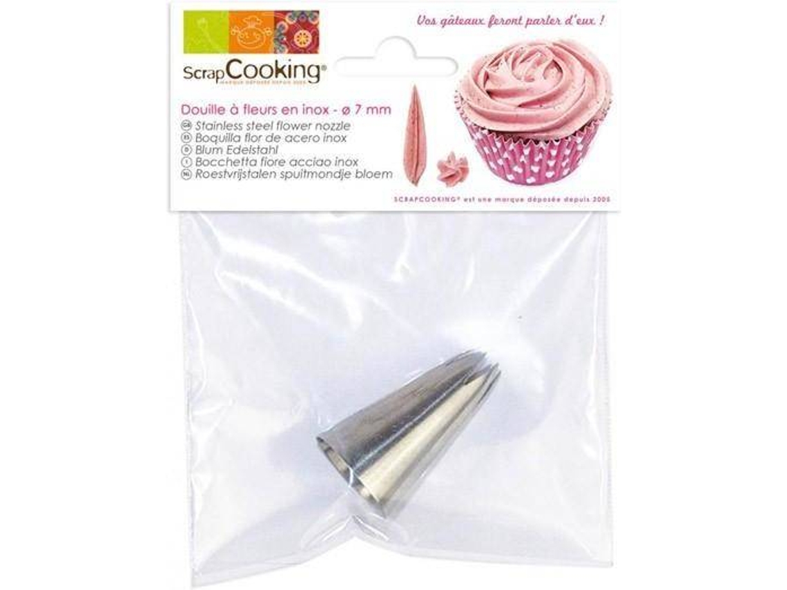 Boquilla Pastelera SCRAPCOOKING (Acero)