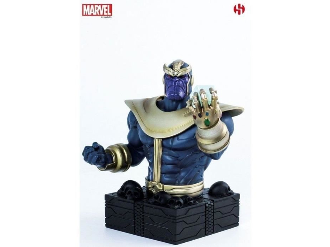 Estatuilla/Busto de Thanos Semic Marvel 16 cm
