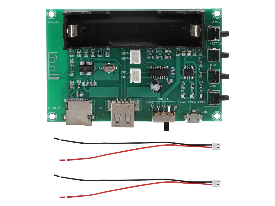 Placa Amplificadora Digital Bluetooth De 2 Canales Y Doble 5 W Pam8403 Con Módulo De Alimentación De 5 V