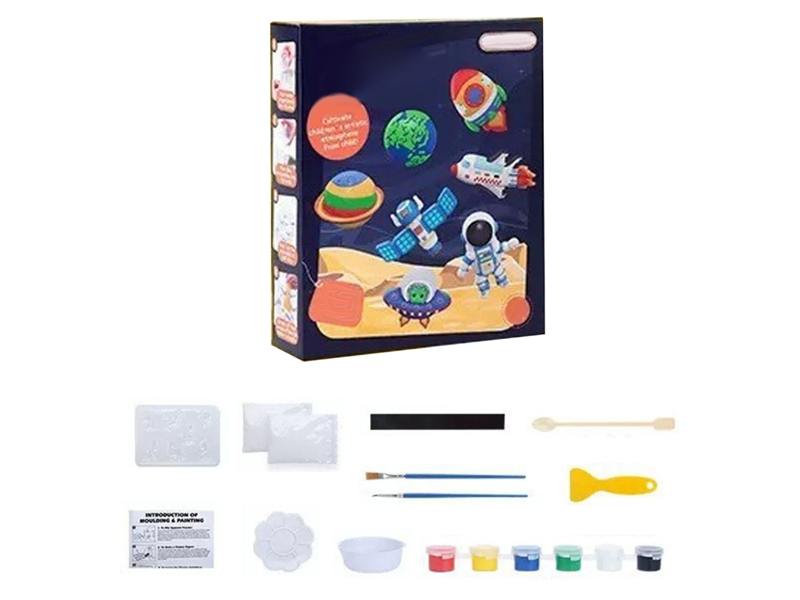 Juguete De Pintura De Yeso Para Armar, Muñeco Aeronáutico, Kit Manual, Creatividad Para Niños