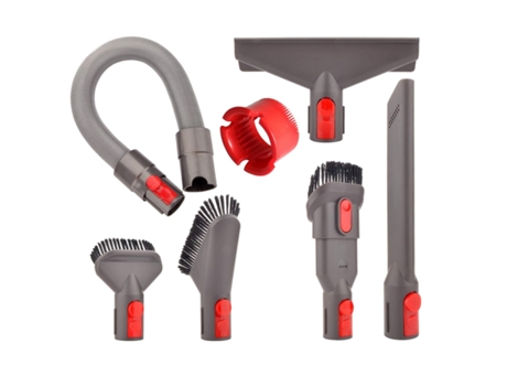 Kit de acessórios com 7 peças para dyson v15 v11 v10 v7 v8 peça a vácuo sem fio