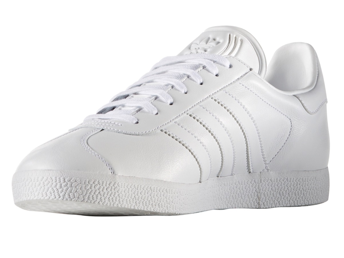 Zapatillas ADIDAS ORIGINALS Gazelle Mujer (42 2/3 - Blanco)