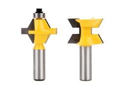 2 Brocas Para Fresadora De Rieles Y Montantes De 1/2 Pulgada Y 120 Grados Para Trabajar La Madera.