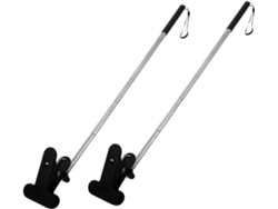 Soporte Para Carteles Manual, Portátil Y Ajustable De Acero Inoxidable, Con 2 Unidades, Para Deportes.