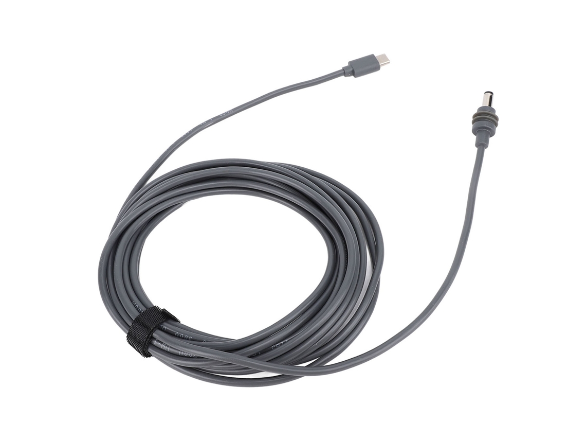 Cable de alimentación USB C a CC, entrada USB C, conector cilíndrico resistente al agua de 100 W