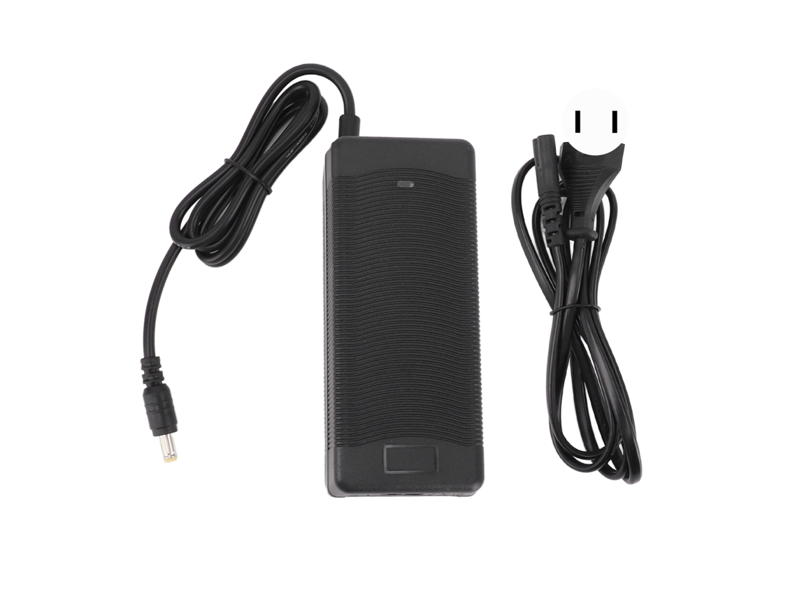 Cargador De Batería Para Patinete Eléctrico, Adaptador De Corriente De 54,6 V Y 2 A Con Conector Dc2.1 Para Bicicleta Eléctrica.