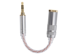 Cabo Adaptador De Áudio Masculino Para Feminino Para Fones De Ouvido Hifiman Zx300a 3,5mm