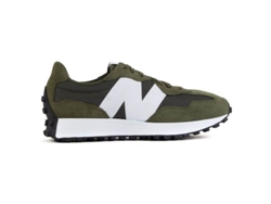 Zapatillas Deportivas NEW BALANCE 327 (Blanco, Verde - Tejido, Cuero Natural- 42,5)