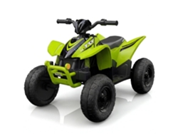 Quad Eléctrico Batería - Honda Trx90x 12v - 3 A 6 Años - Batería De Li-ion Renovada - Verde