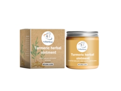 Ungüento calmante con cúrcuma para un alivio rápido.